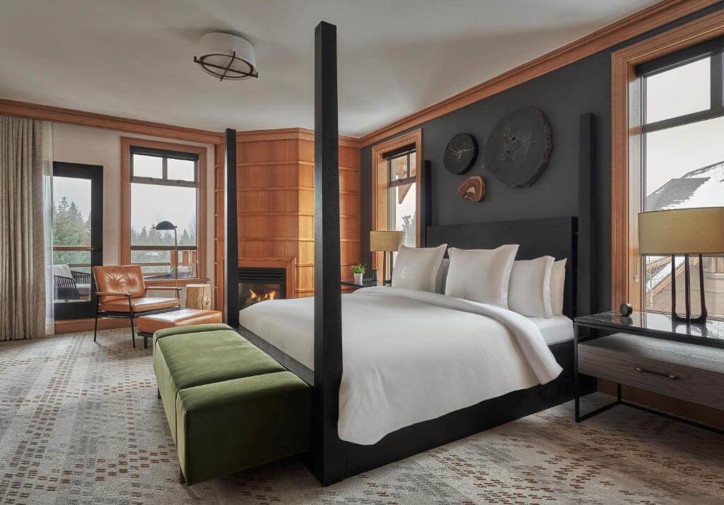 惠斯勒四季度假酒店(Four Seasons Resort Whistler)雙人房型