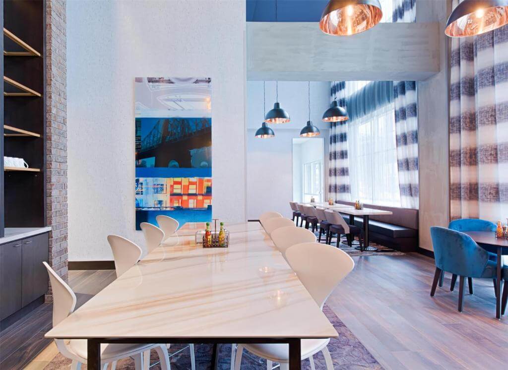 長島市凱悅嘉軒酒店（Hyatt Place Long Island City）公共空間