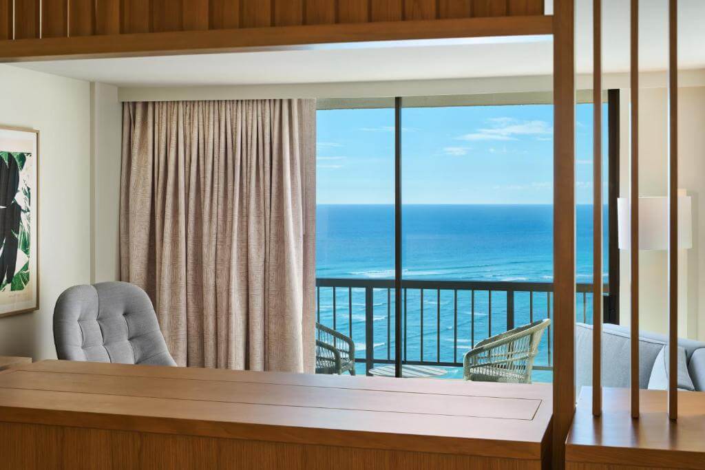 凱悅酒店威基基海灘度假村暨水療中心（Hyatt Regency Waikiki Beach Resort & Spa）海景房