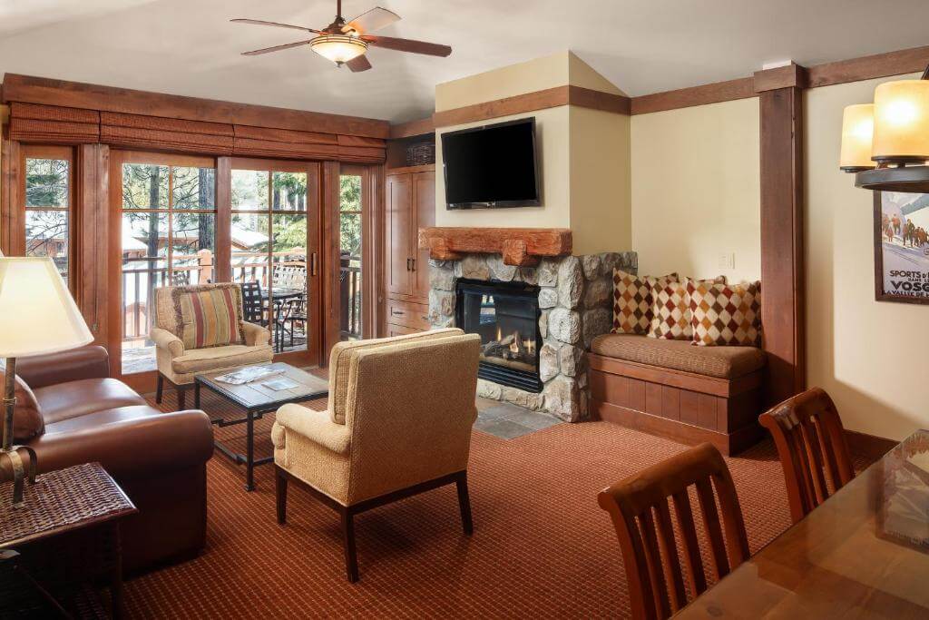 Hyatt Vacation Club at High Sierra Lodge 太浩湖房內景色