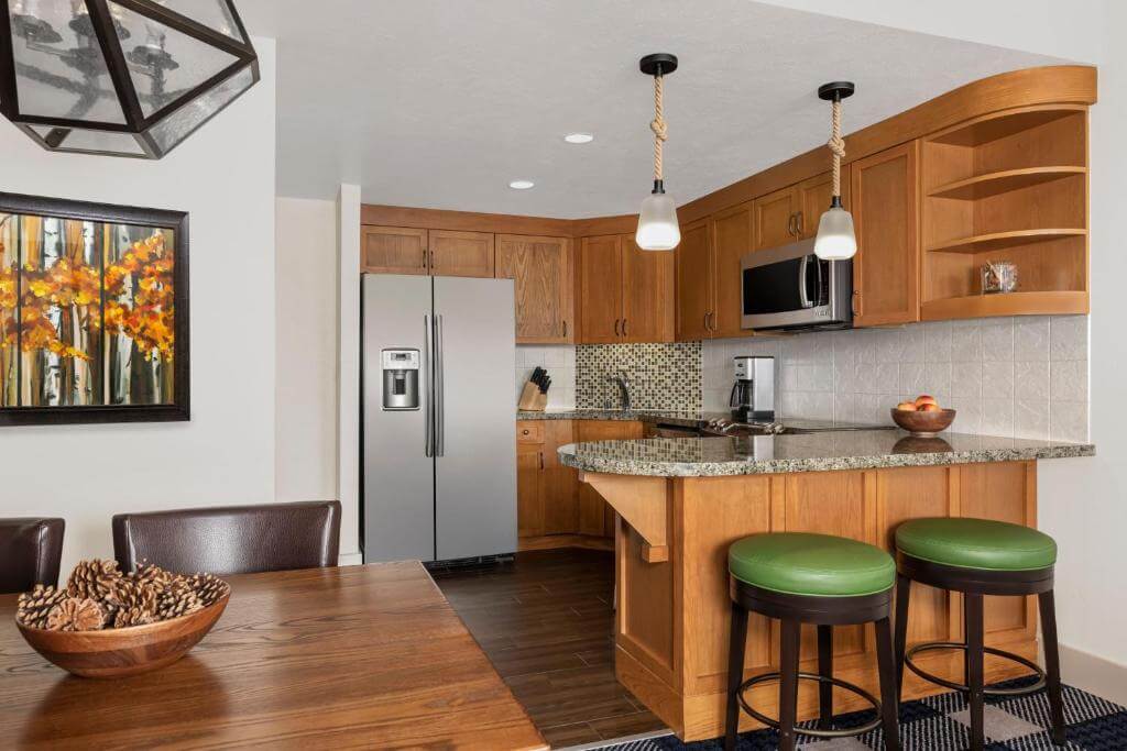 Marriott Grand Residence Club, Lake Tahoe 內設小廚房