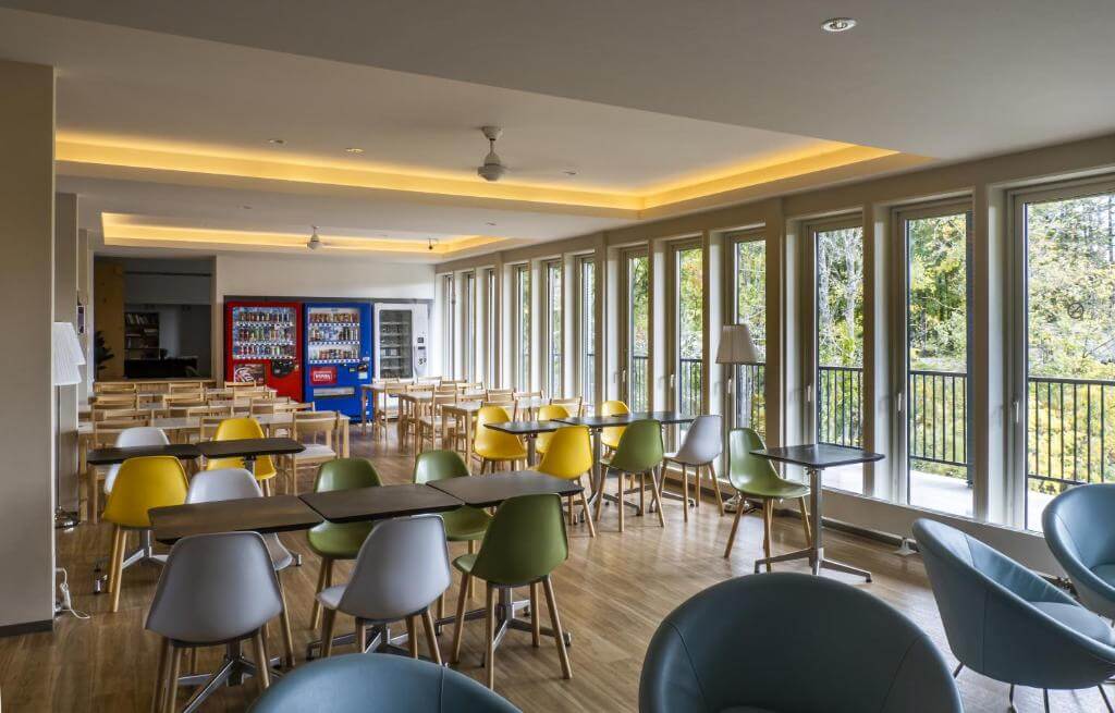 二世谷我的生態酒店(My Eco Lodge)公共用餐區
