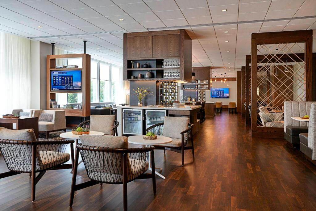 紐約布魯克林橋萬豪飯店（New York Marriott at the Brooklyn Bridge）用餐空間