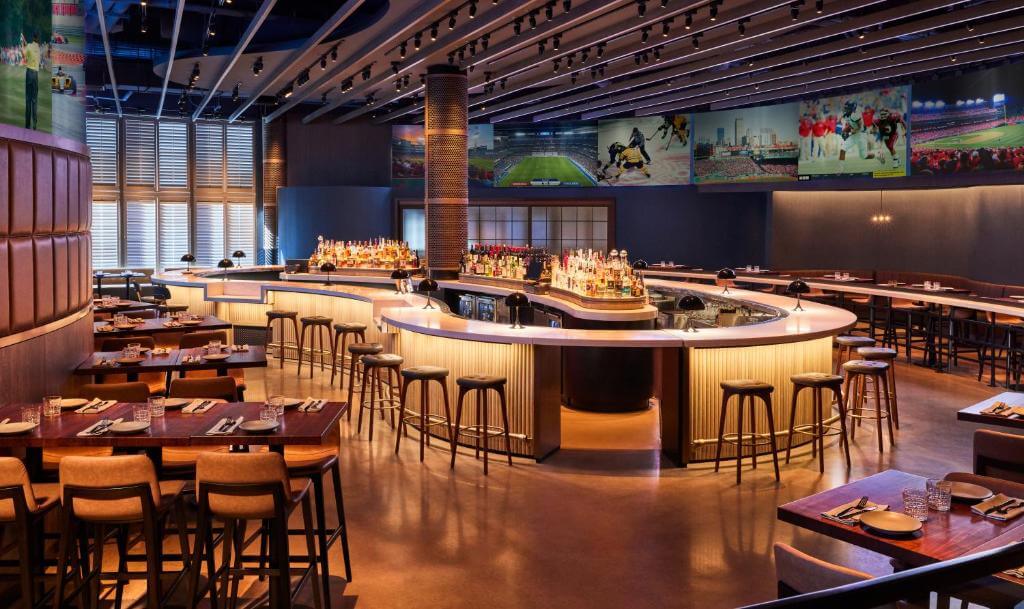Omni Boston Hotel at the Seaport酒吧用餐區