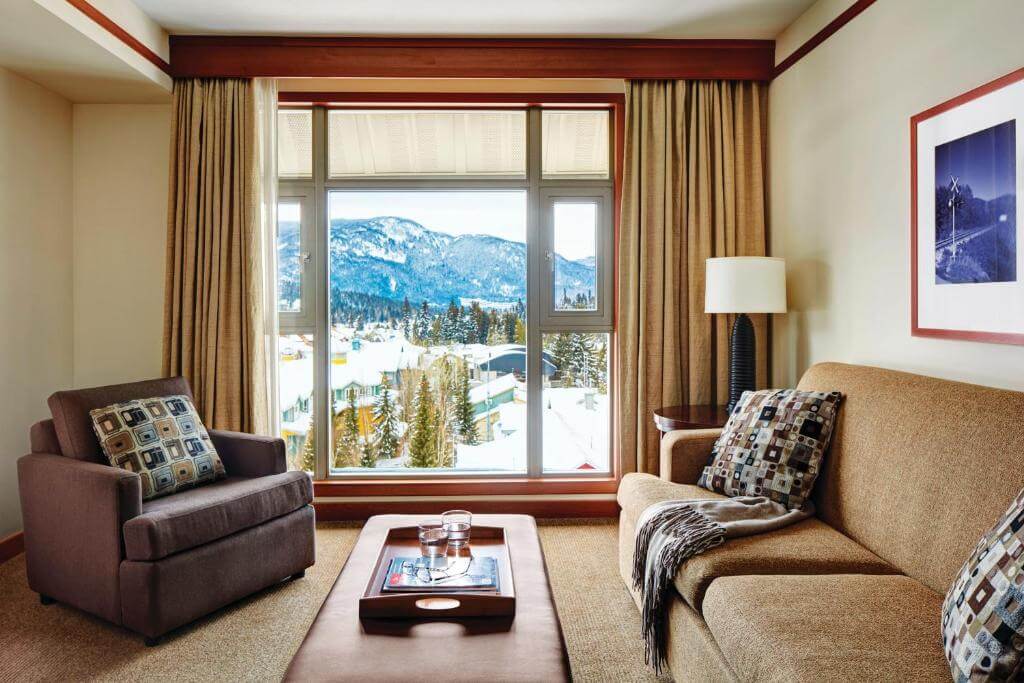 惠斯特泛太平洋鄉村中心酒店(Pan Pacific Whistler Village Centre)房內環境