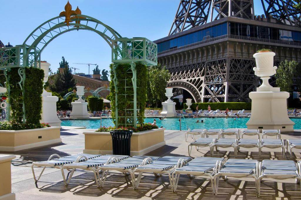巴黎拉斯維加斯賭場度假酒店 Paris Las Vegas泳池區