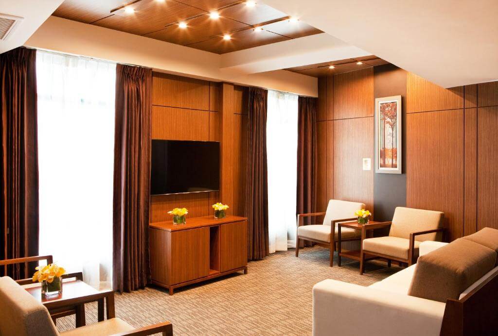 Porter Square Hotel會客區域
