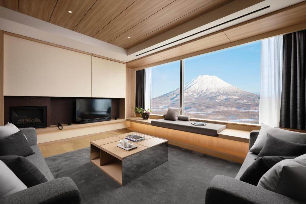 雪津二世古 Setsu Niseko房內看出的景觀風景