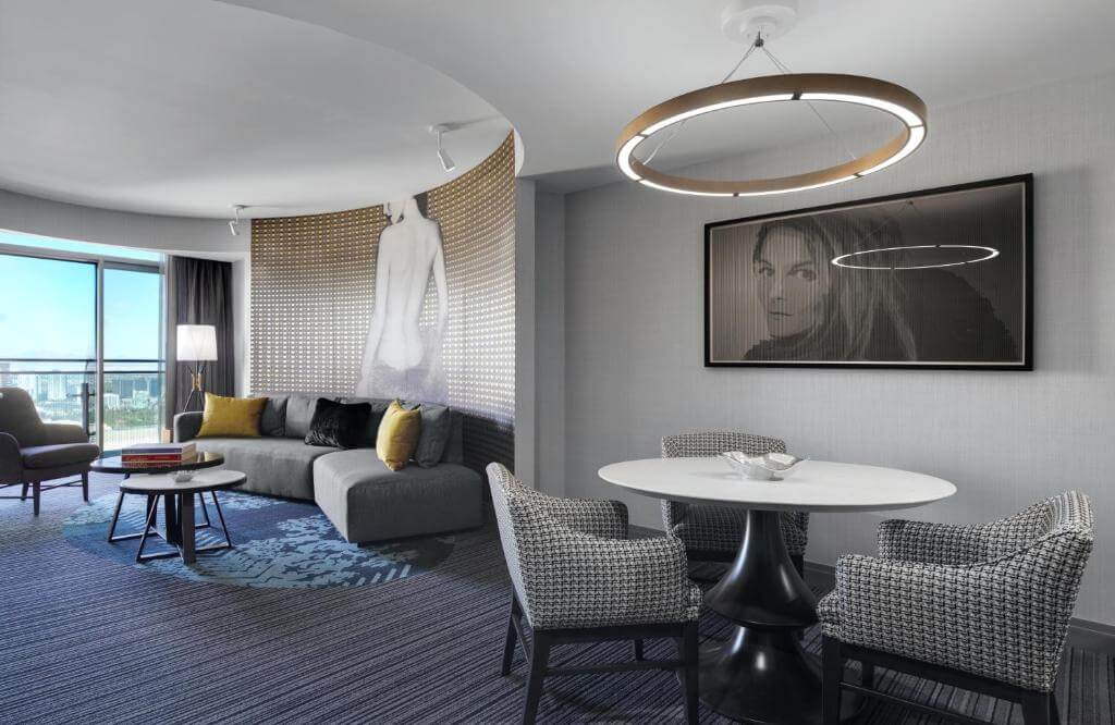 大都會飯店 The Cosmopolitan of Las Vegas房間內部