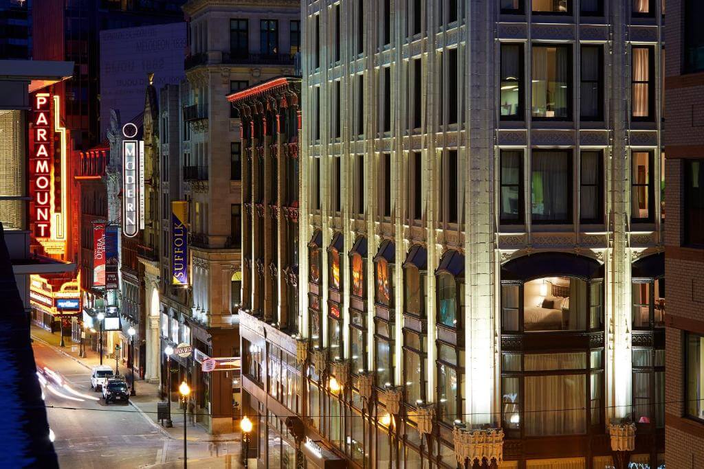 The Godfrey Hotel Boston外觀