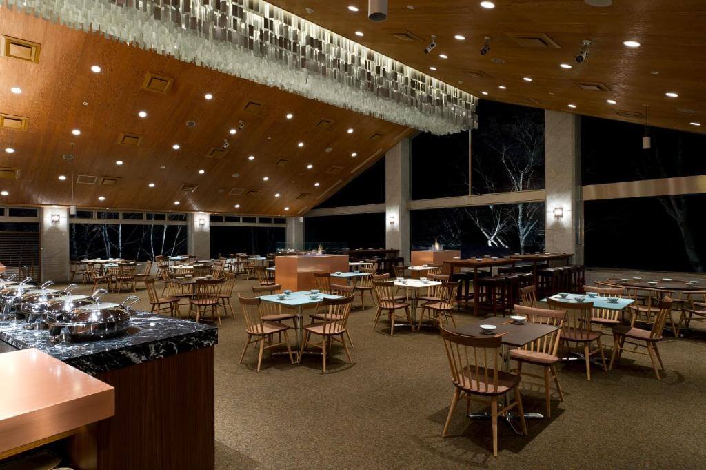 二世古綠葉休閒度假村 The Green Leaf Niseko Village用餐區