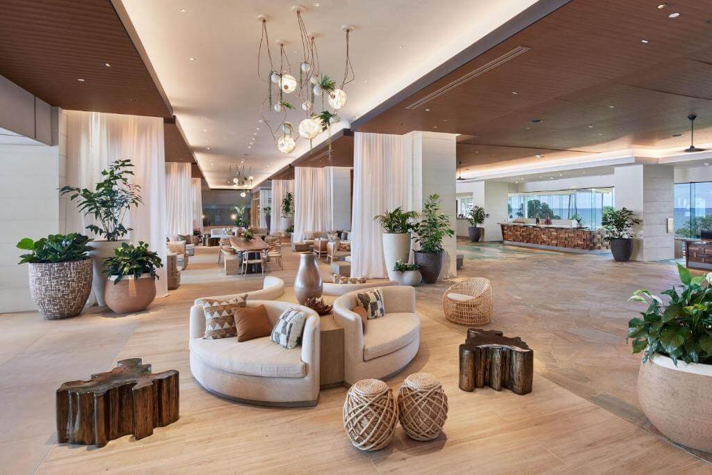 歐胡島麗思卡爾頓飯店-龜灣（The Ritz-Carlton O'ahu, Turtle Bay）大廳