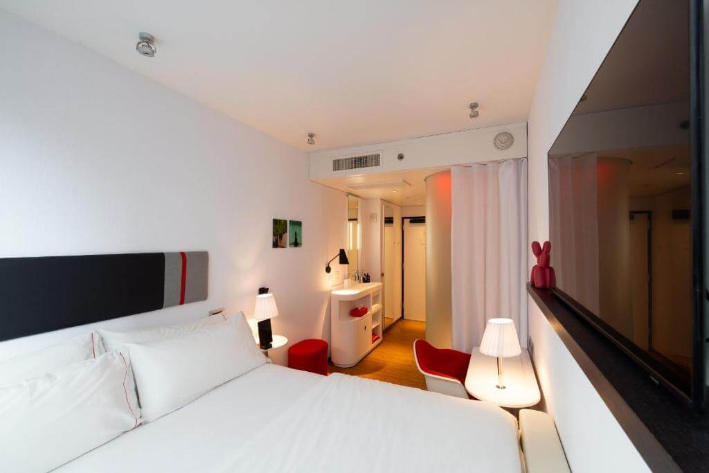 citizenM 紐約時代廣場酒店房內環境
