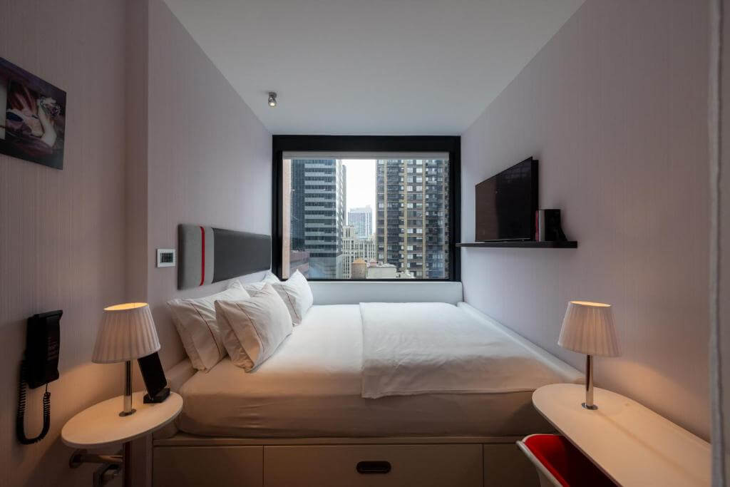 citizenM 紐約時代廣場酒店雙人房型