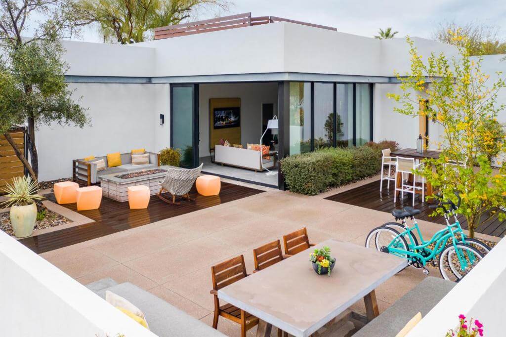 Andaz Scottsdale Resort & Bungalows戶外陽台