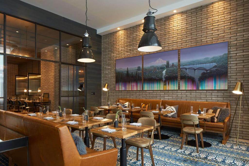 Canopy by Hilton Portland Pearl District公共用餐區
