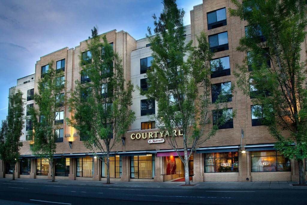 波特蘭住宿推薦Courtyard by Marriott Portland Downtown/Convention Center