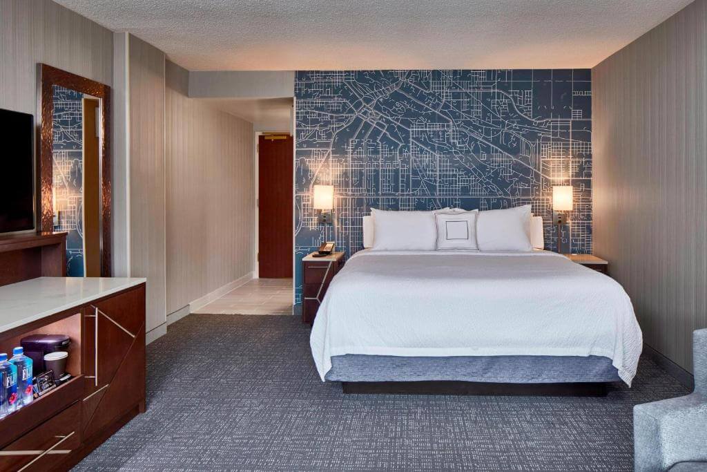 Courtyard by Marriott Portland Downtown/Convention Center雙人房