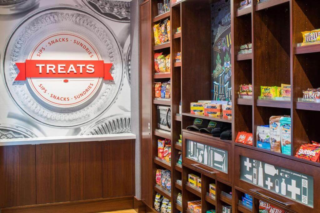 Hampton Inn & Suites Portland-Pearl District甜點區