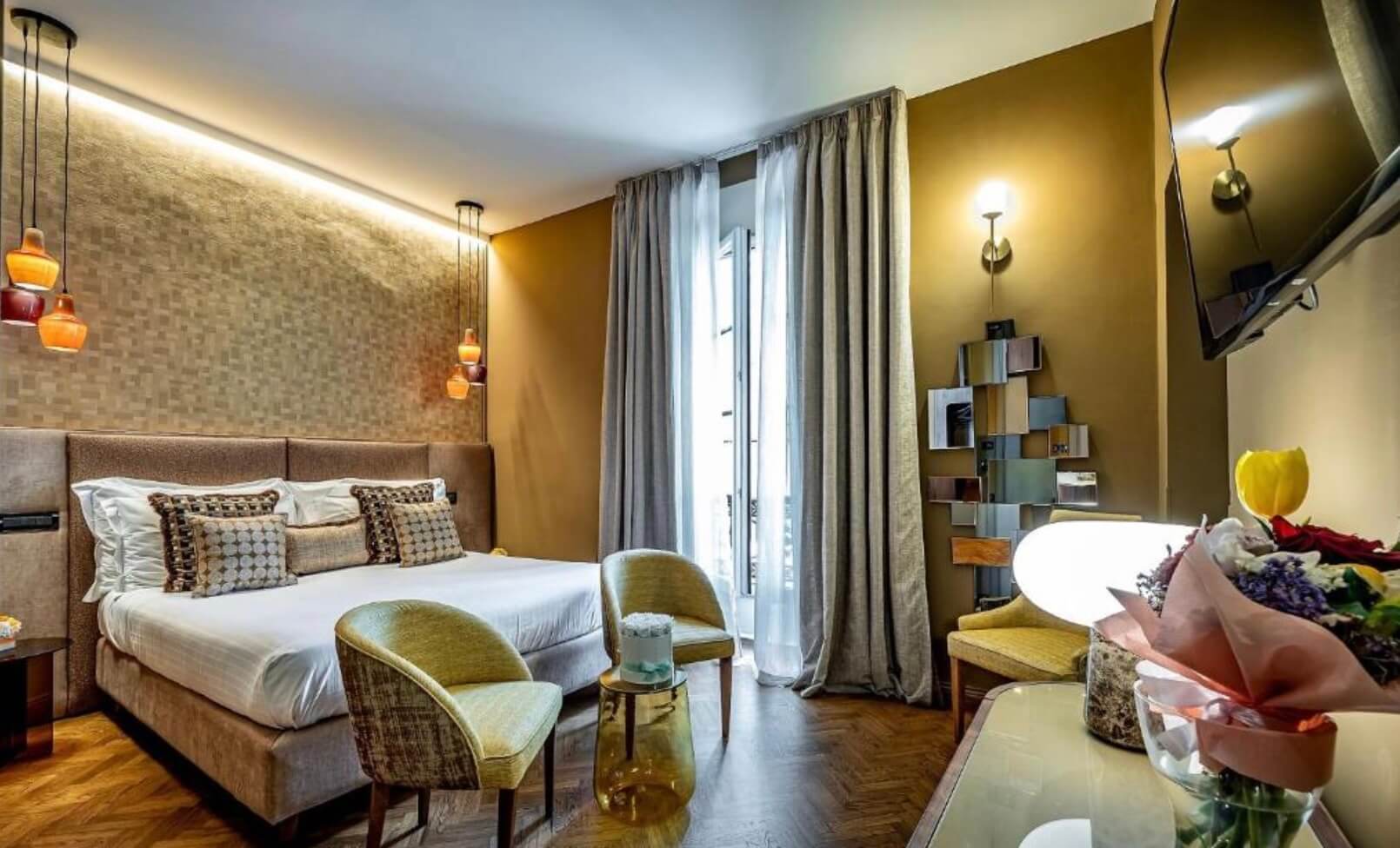 Hotel Duomo Firenze雙人房型