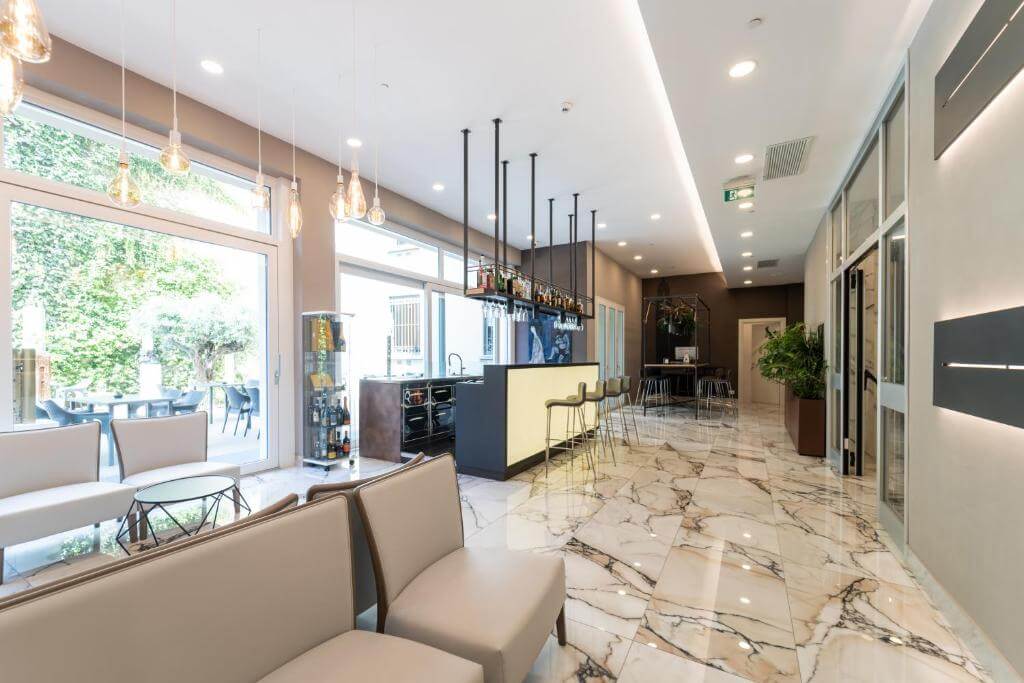 Hotel Milano Castello飯店大廳