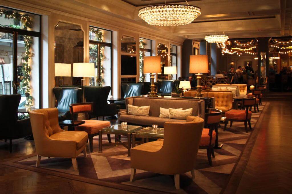 蒙特萊昂酒店(Hotel Monteleone)用餐空間