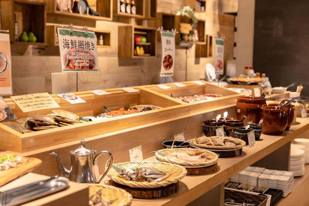 Hotel Naturwald Furano(富良野自然森林飯店)美食區