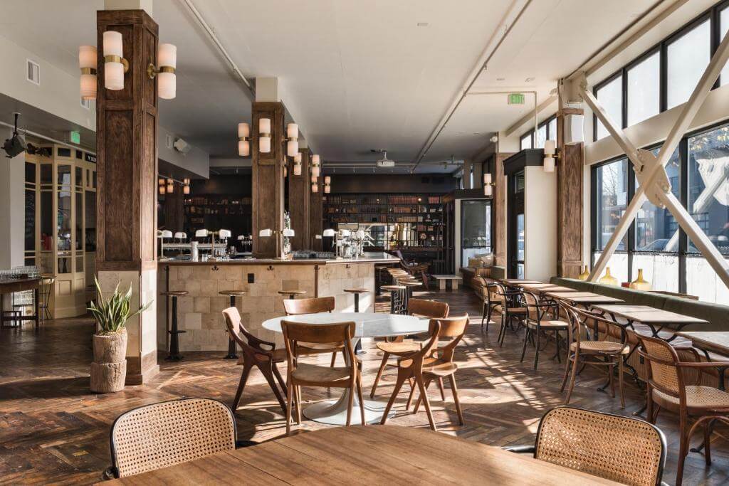 KEX Hotel Portland一樓公共空間