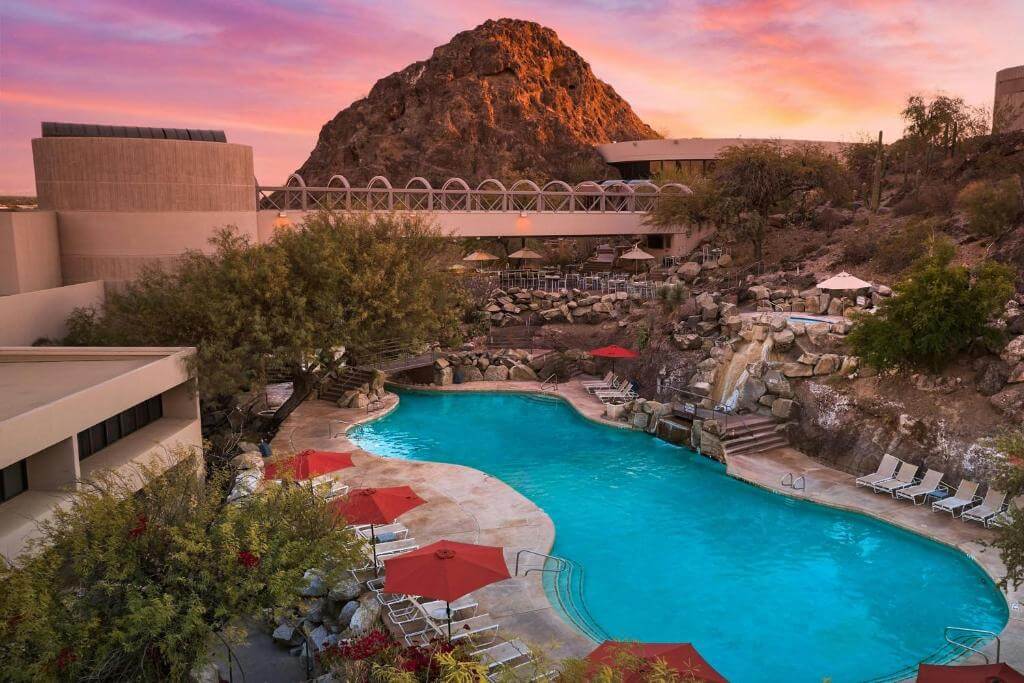 鳳凰城住宿推薦坦佩巴特斯費尼克斯萬豪度假村(Marriott Phoenix Resort Tempe at The Buttes)