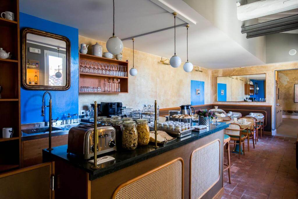 Oltrarno Splendid復古用餐區