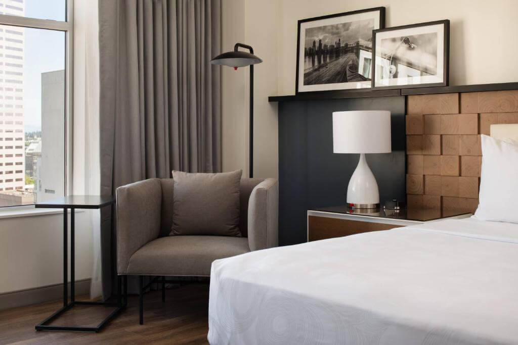 The Bidwell Marriott Portland雙人房