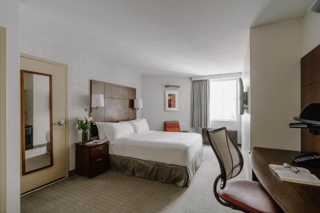 Club Quarters Hotel in San Francisco雙人房環境