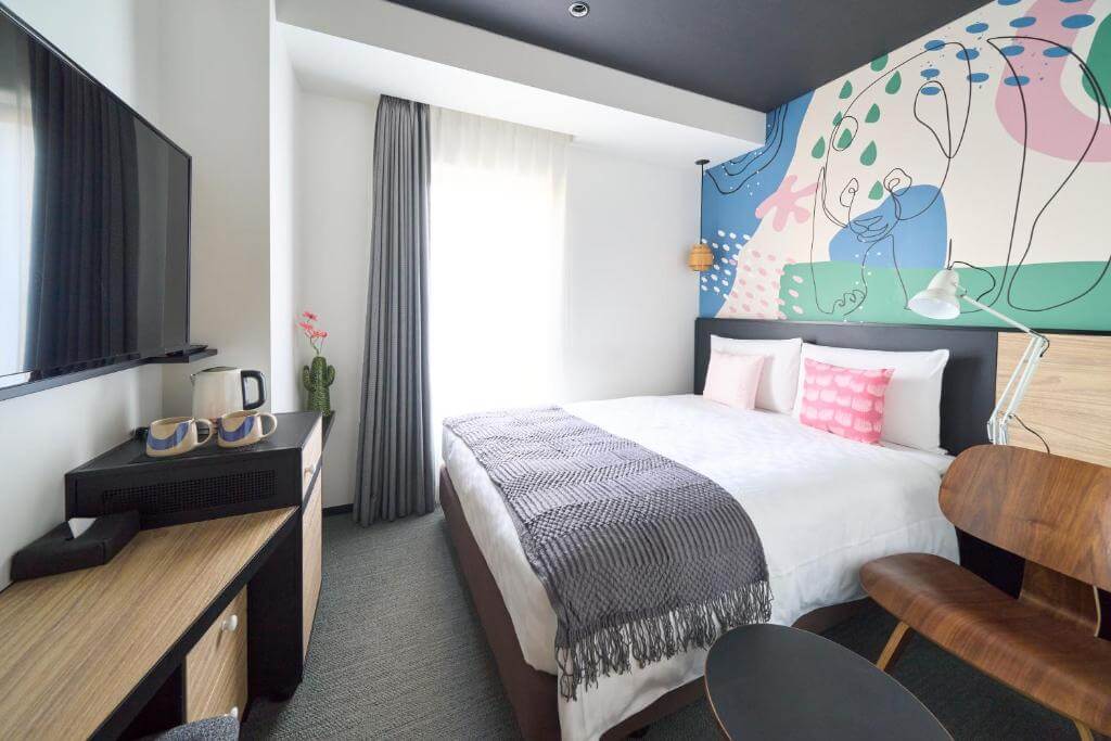 上野雷索爾飯店(Hotel Resol Ueno)雙人房