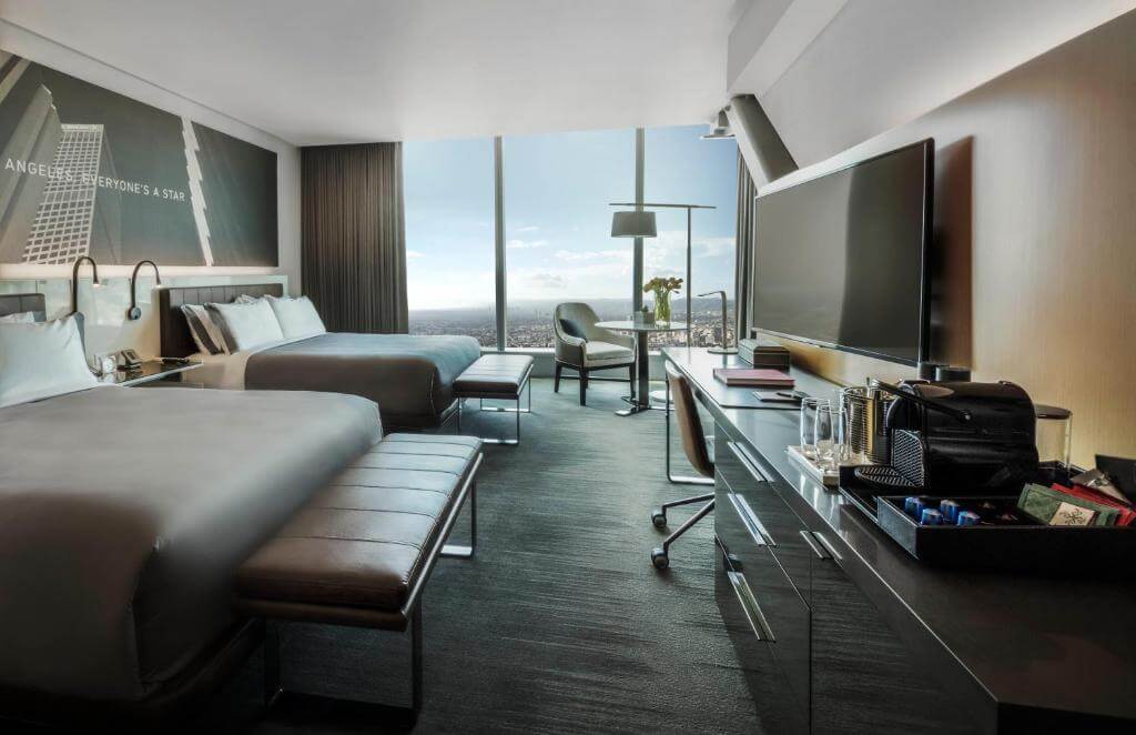 洛杉磯市中心洲際飯店(InterContinental Los Angeles Downtown)四人房