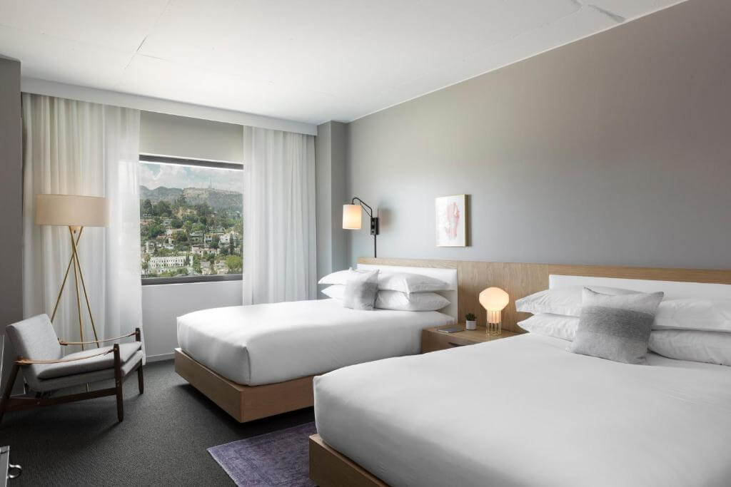 金普頓艾佛利飯店(Kimpton Everly Hotel)四人房