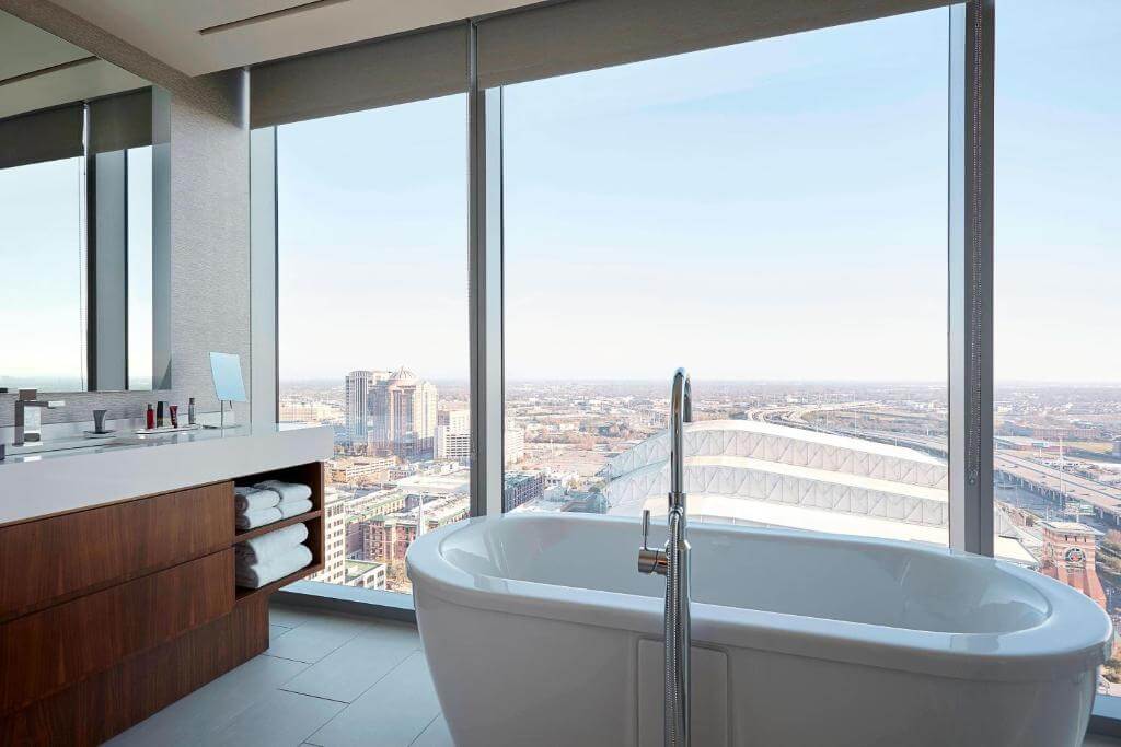 Marriott Marquis Houston浴室景觀