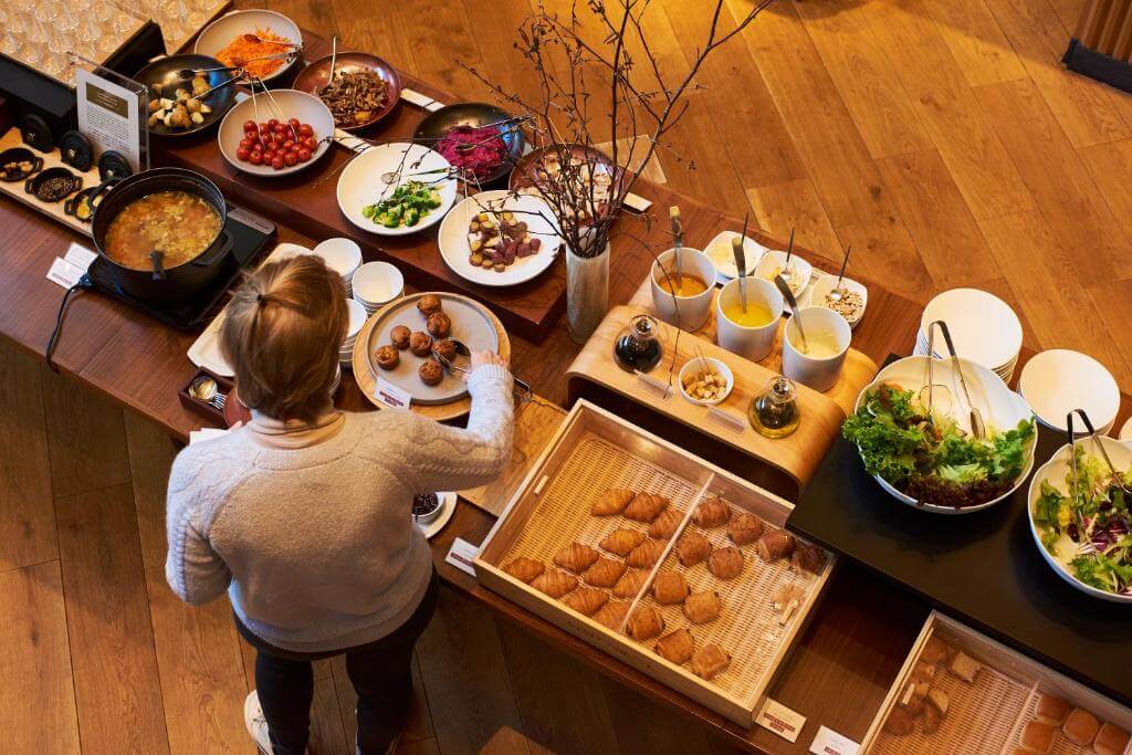 東京上野諾加上飯店(NOHGA Hotel Ueno Tokyo)用餐區