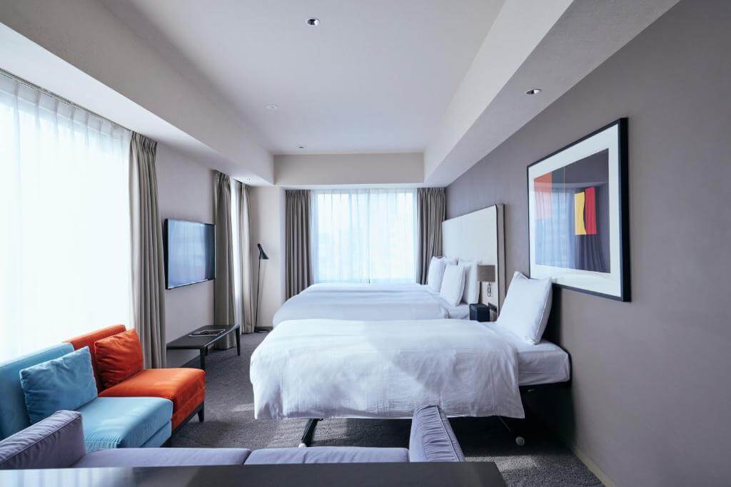 東京上野諾加上飯店(NOHGA Hotel Ueno Tokyo)三人房