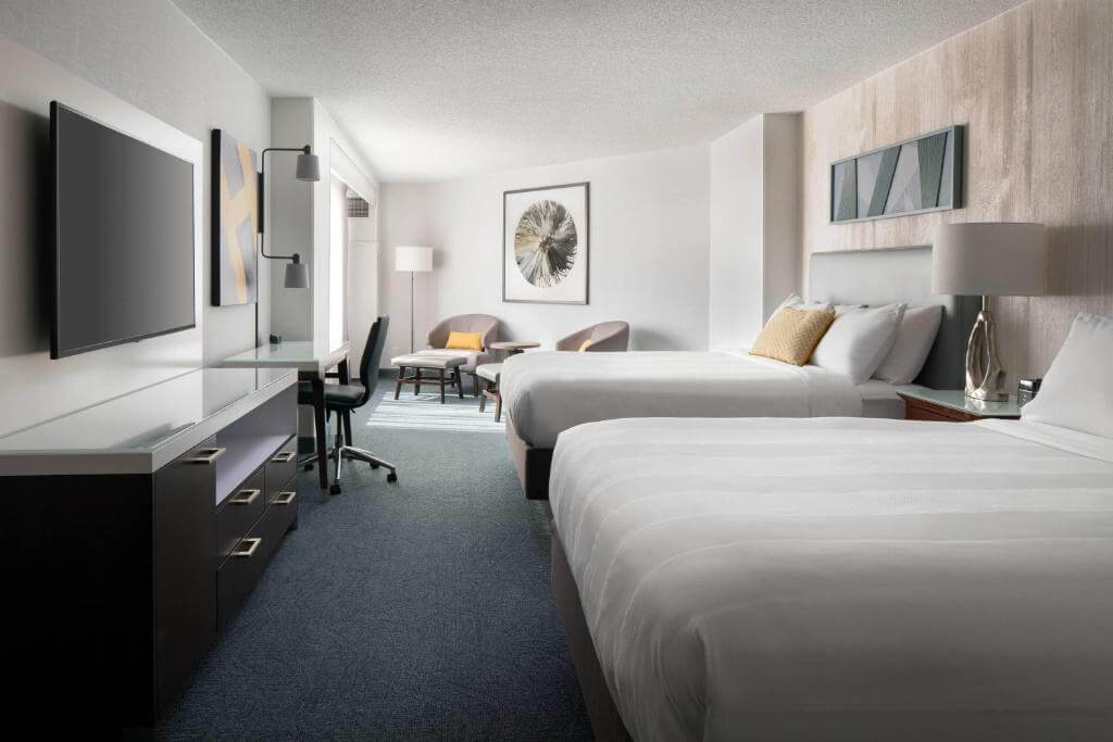 San Francisco Marriott Fisherman's Wharf四人房