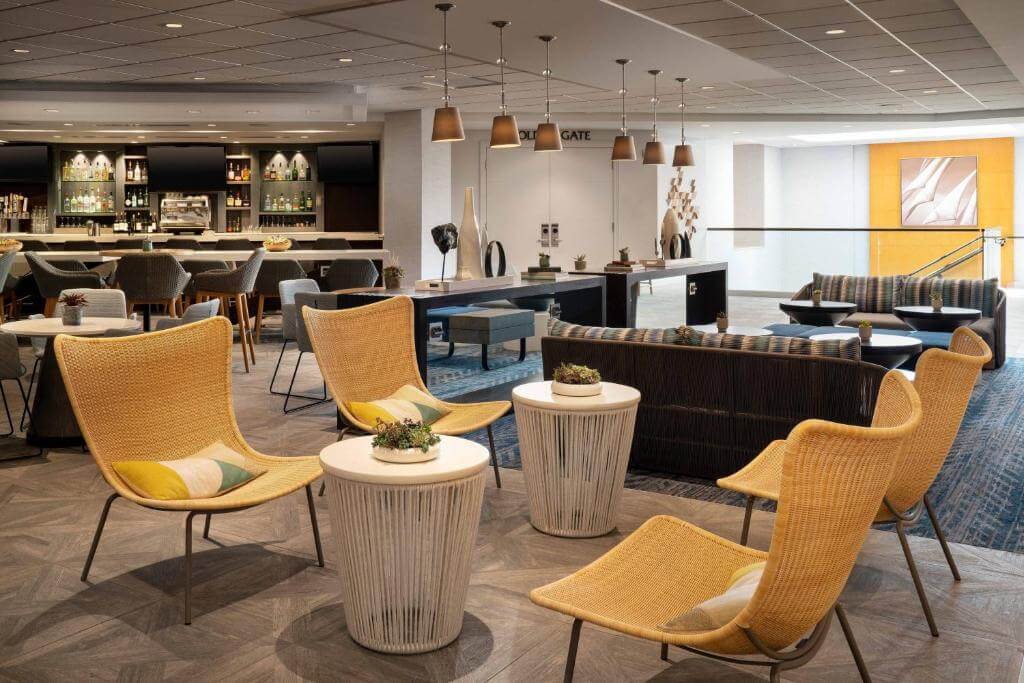 San Francisco Marriott Fisherman's Wharf公共空間交誼廳