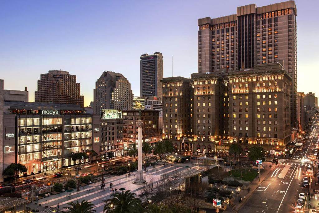 舊金山聯合廣場住宿推薦The Westin St. Francis San Francisco on Union Square