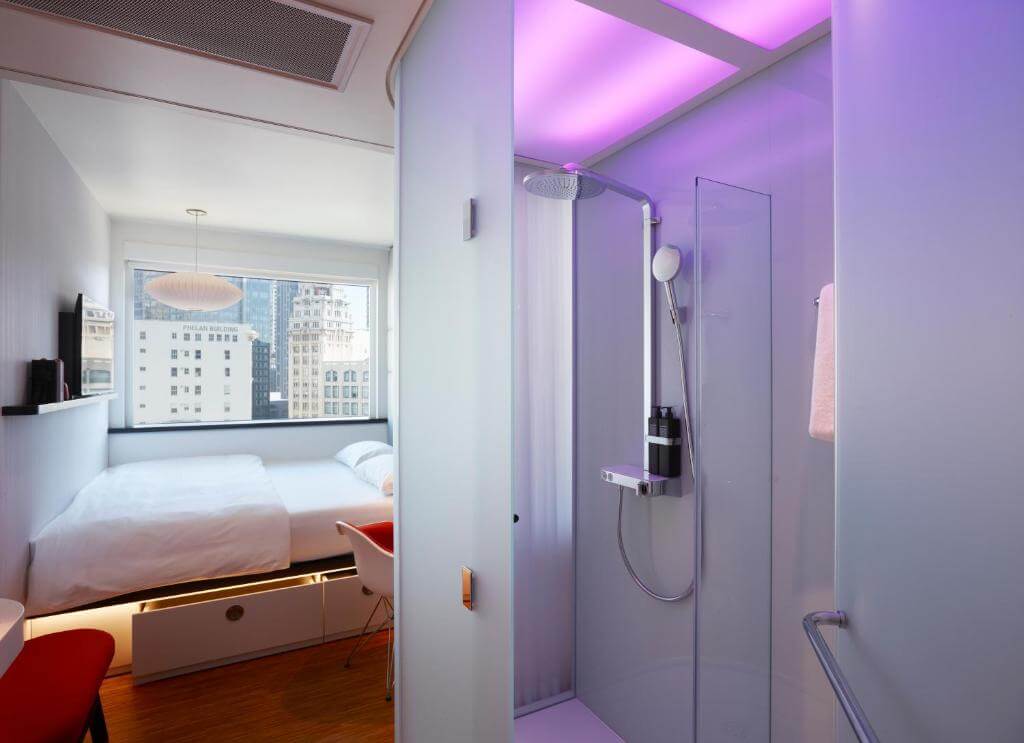 citizenM San Francisco Union Square房型環境