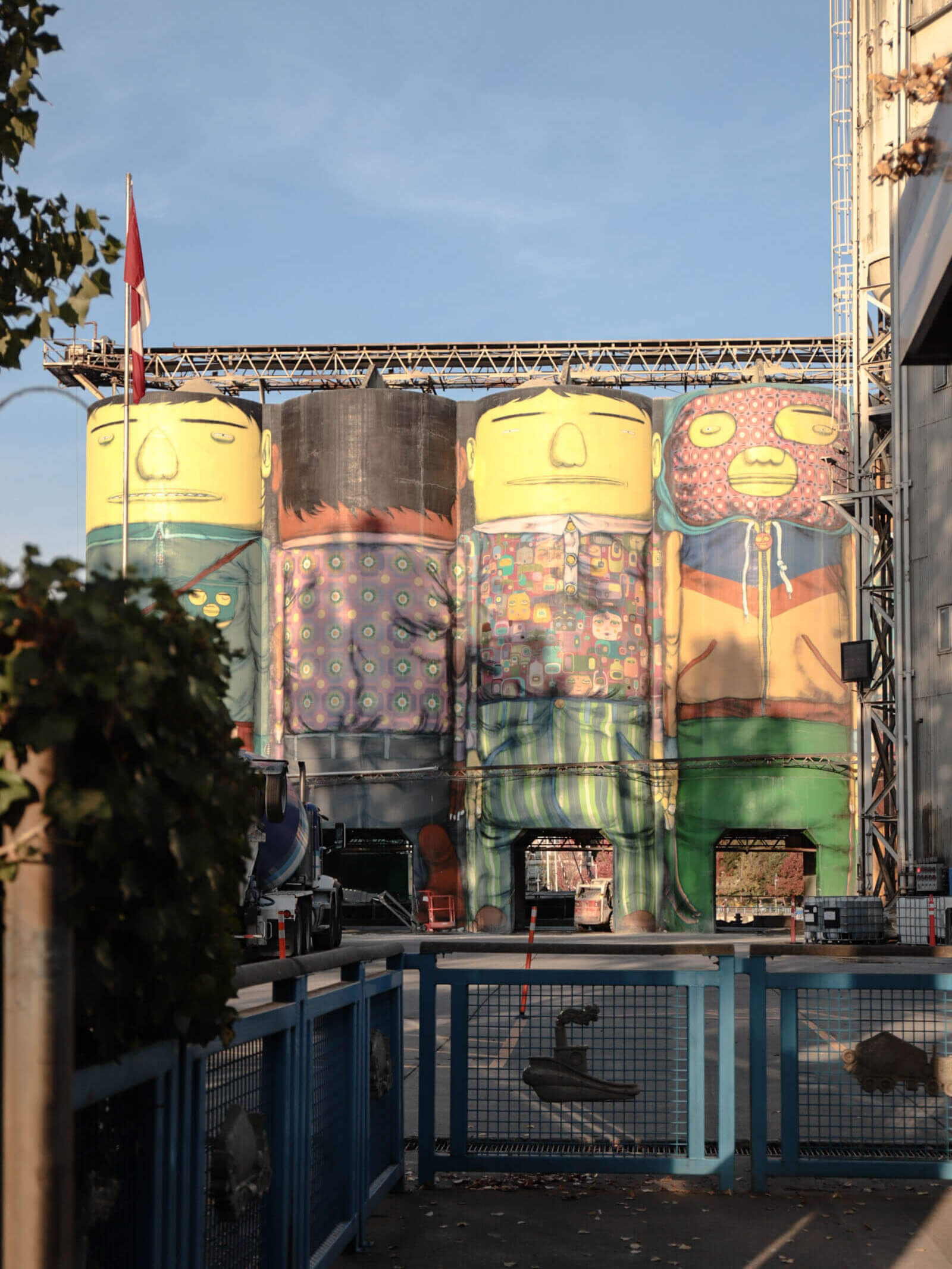 格蘭維爾島水泥桶彩繪