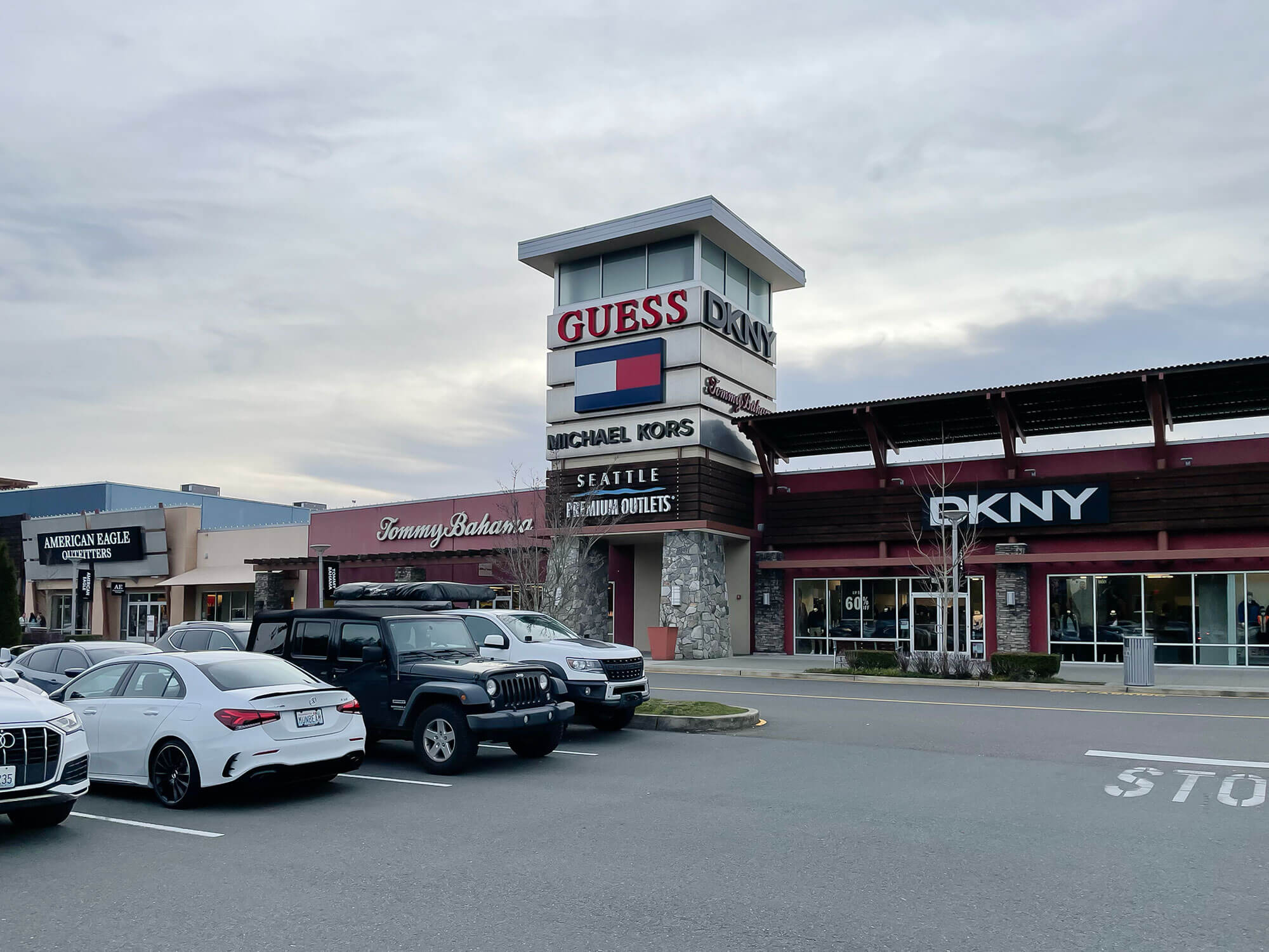 西雅圖Seattle Premium Outlets外觀