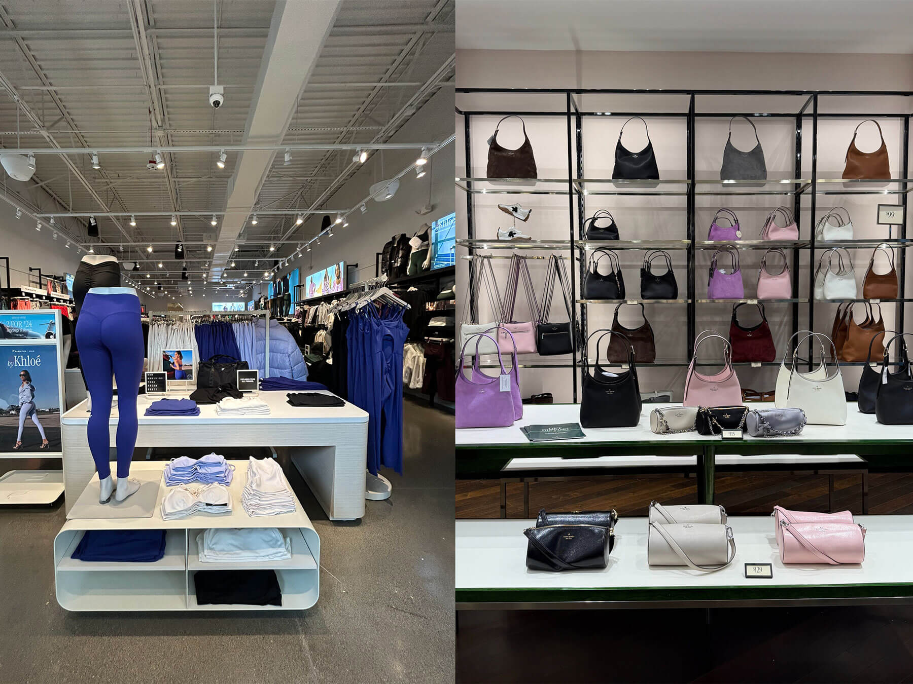 西雅圖Outlets店家內環境