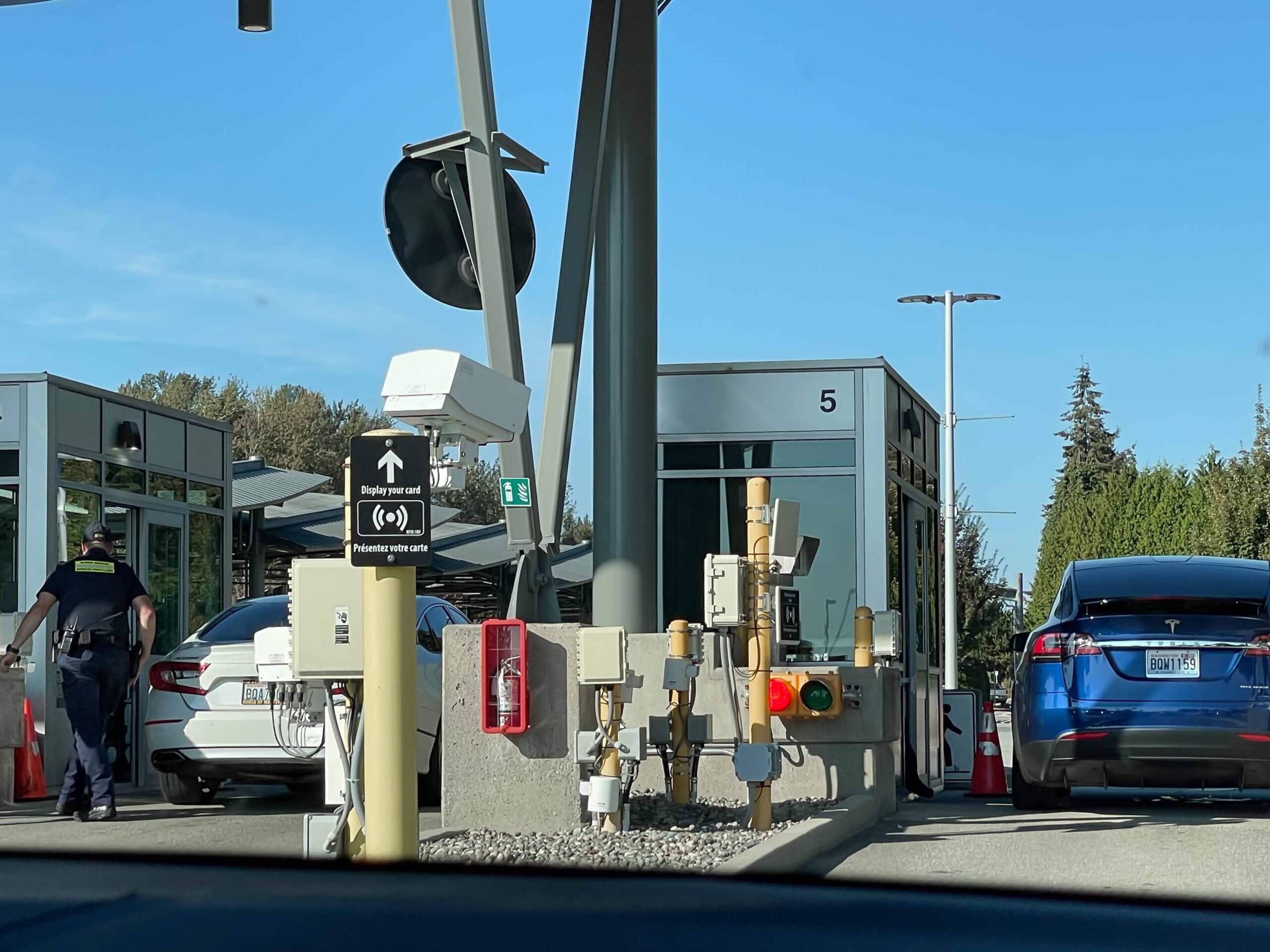 西雅圖開車到溫哥華在Peace-Arch邊境