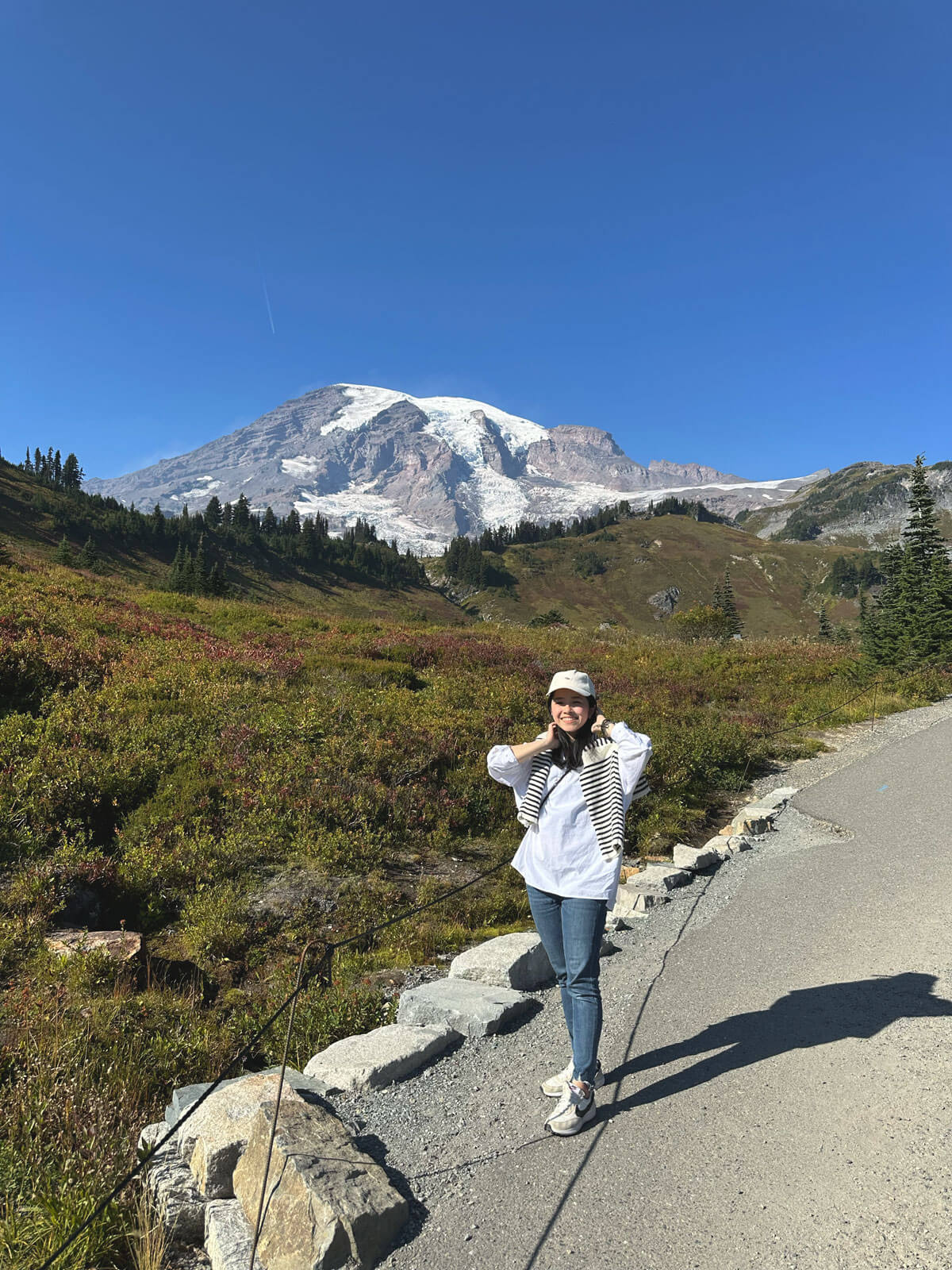西雅圖雷尼爾國家公園爬山步道Myrtle Falls Trail