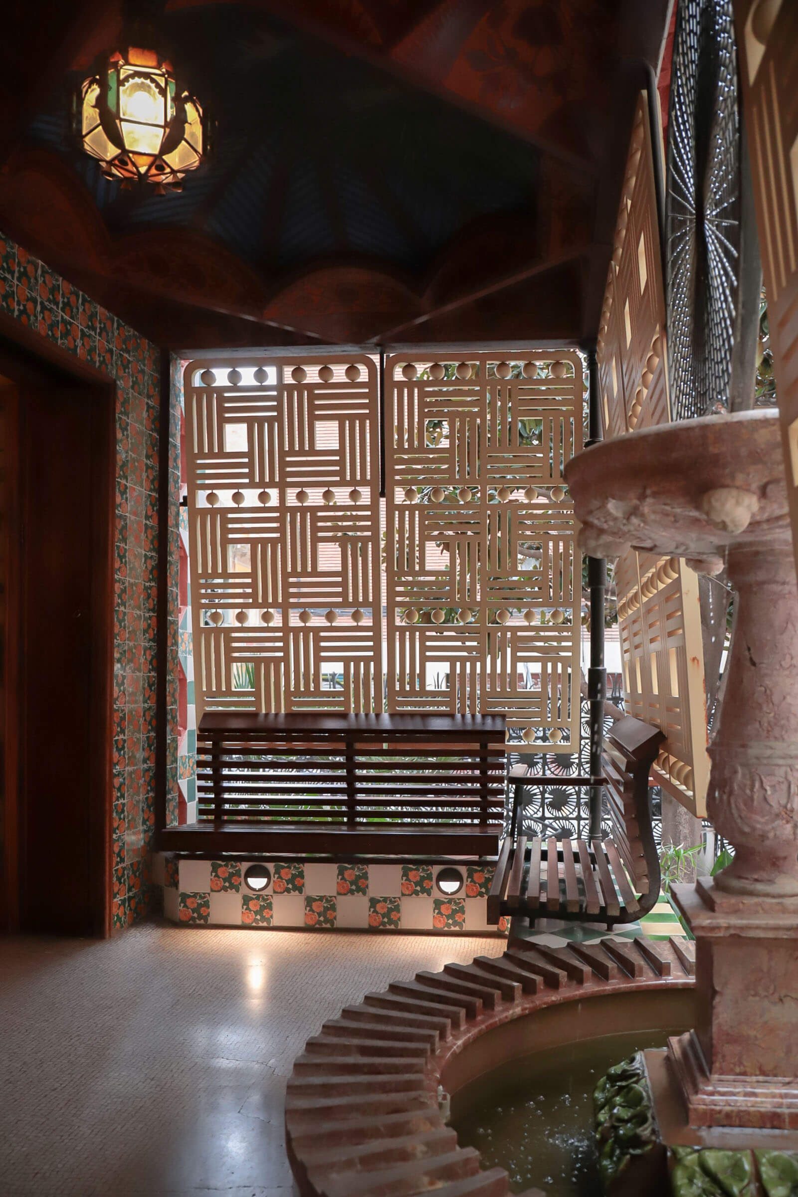 維森斯之家噴泉廊台