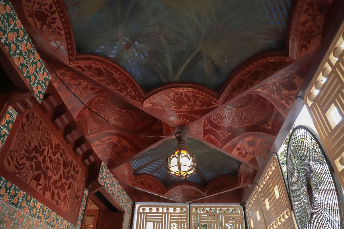 維森斯之家的天花板