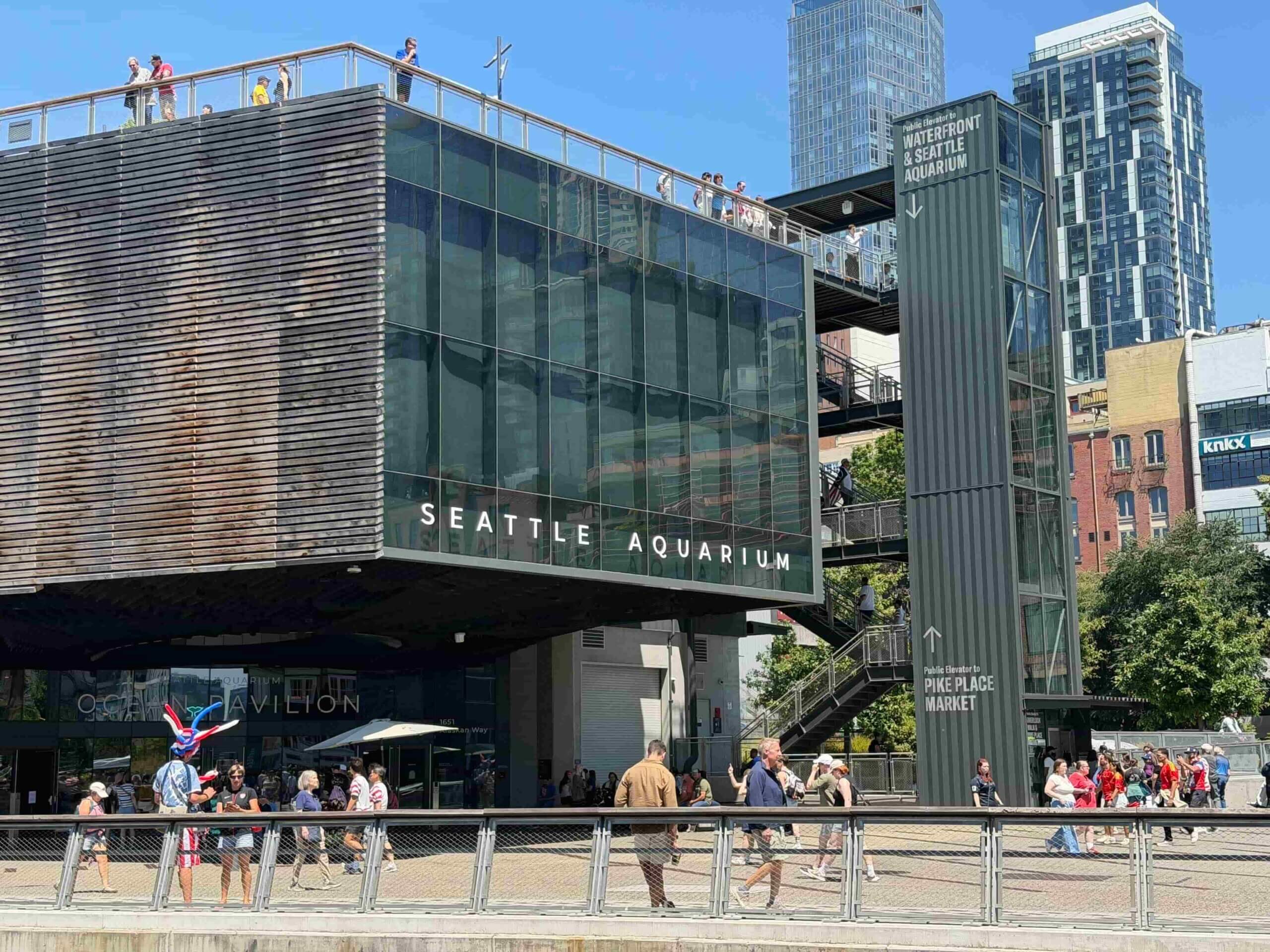 西雅圖水族館外觀